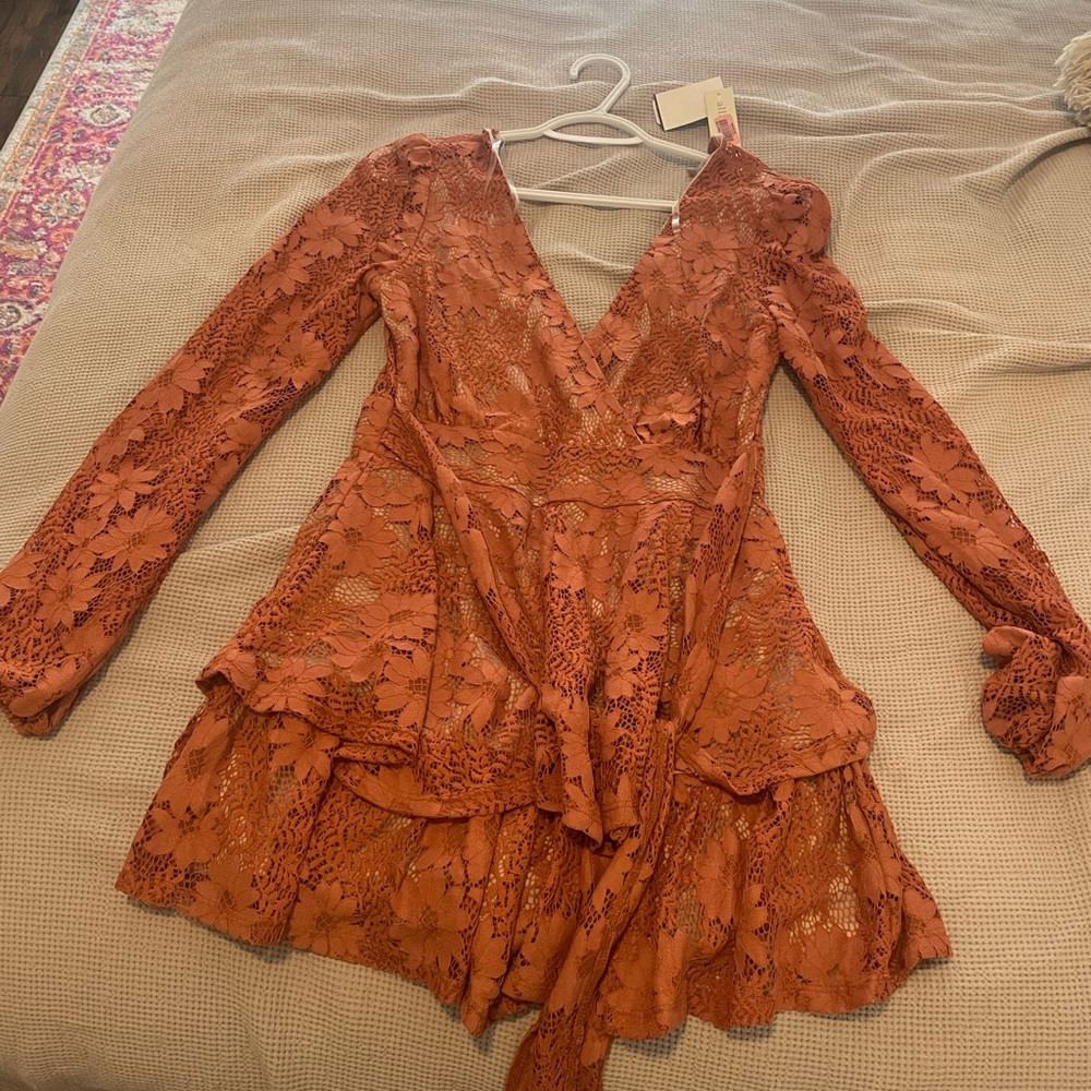 Lace romper